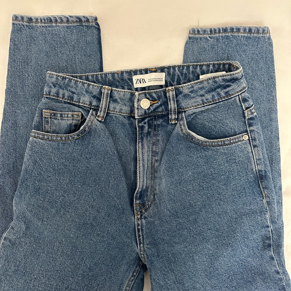 Zara Blue Denim Jeans